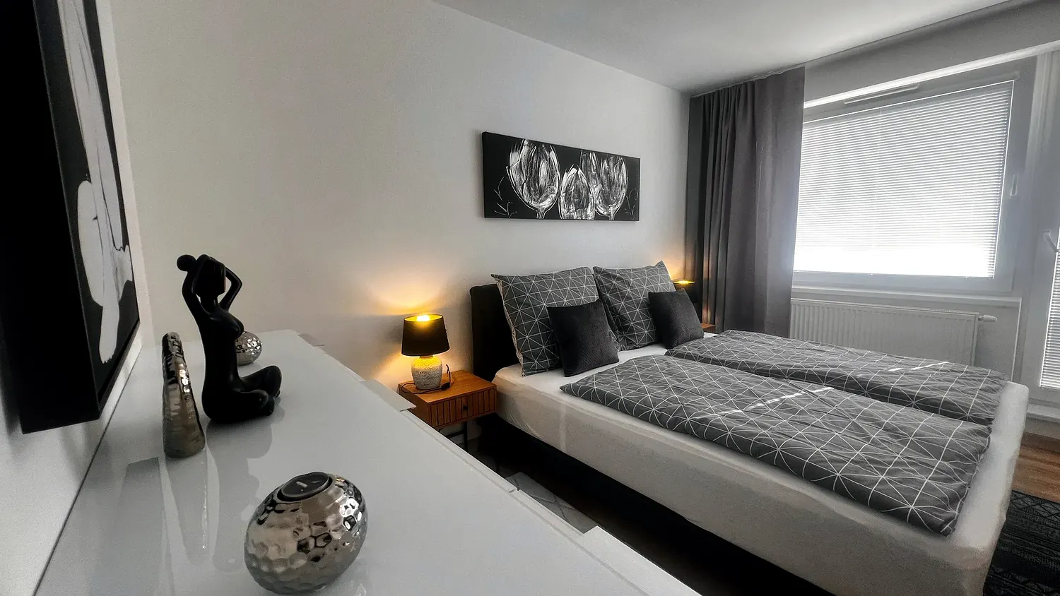 Ložnice, apartmán 2+kk